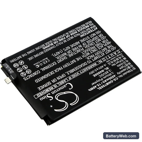 GIONEE M7 Replacement Battery, 3.85V, 4000mAh, Li-Polymer 2