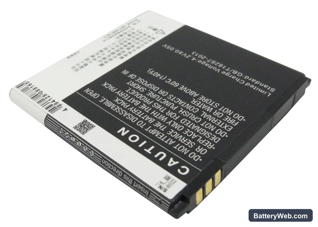 GIONEE GN320 Replacement Battery, 3.7V, 1550mAh, Li-ion 3
