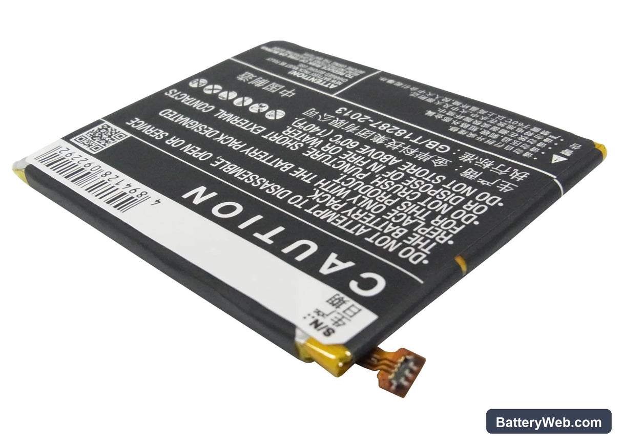 GIONEE GN706L Replacement Battery, 3.7V, 2100mAh, Li-Polymer 3
