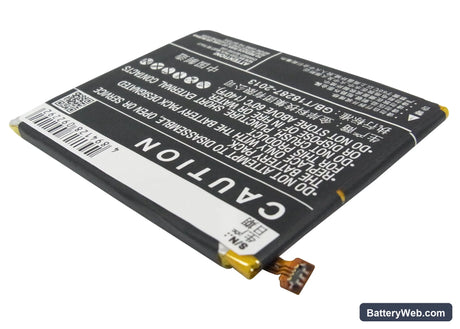 GIONEE GN706L Replacement Battery, 3.7V, 2100mAh, Li-Polymer 3