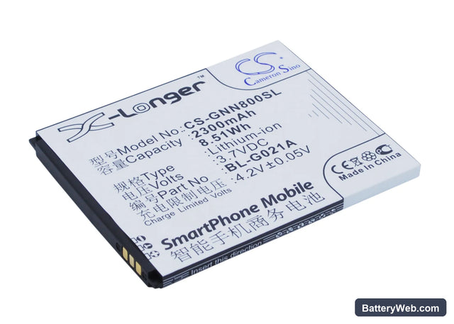 NGM Forward Infinity Replacement Battery, 3.7V, 2300mAh, Li-Polymer 1