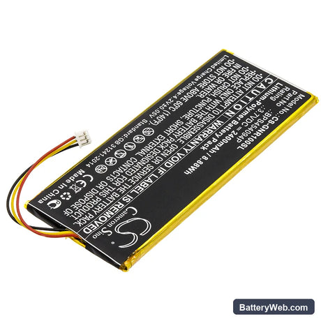 Geneva WorldRadio Replacement Battery, 3.7V, 2100mAh, Li-Polymer 2