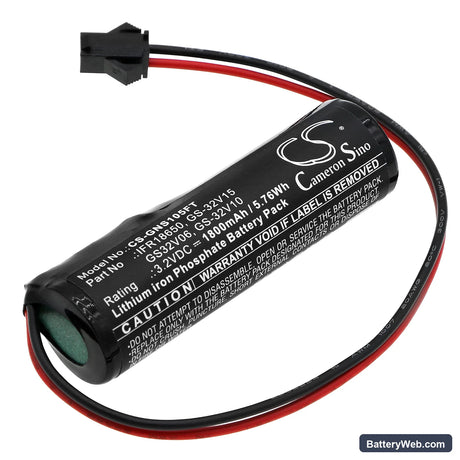 Gama Sonic GS-5 Replacement Battery, 3.2V, 1800mAh, LiFePO4 1