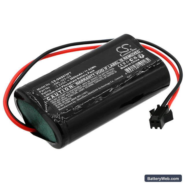 Gama Sonic GS-97F-GE Replacement Battery, 3.2V, 3600mAh, LiFePO4 1