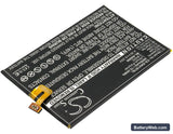 BLU Energy X LTE E0010UU Replacement Battery, 3.8V, 4000mAh, Li-Polymer 2