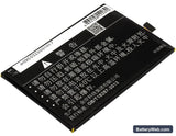 BLU Energy X LTE E0010UU Replacement Battery, 3.8V, 4000mAh, Li-Polymer 4