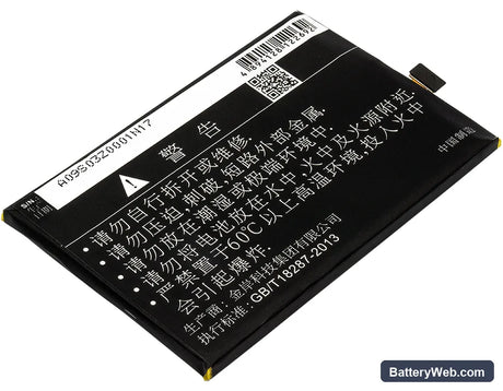 BLU Energy X LTE E0010UU Replacement Battery, 3.8V, 4000mAh, Li-Polymer 4