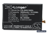 BLU Studio Energy Replacement Battery, 3.85V, 5000mAh, Li-Polymer 1