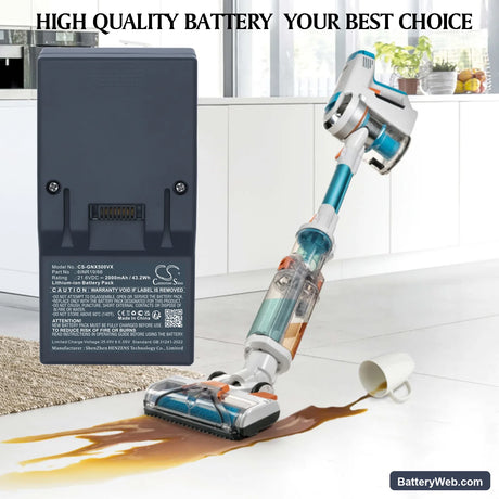 Genius Invictus X3 Replacement Battery, 21.6V, 2000mAh, Li-ion 6
