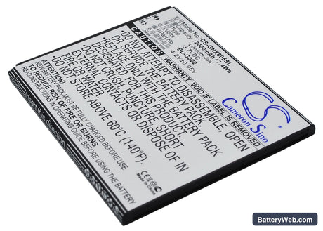 GIONEE X805 Replacement Battery, 3.7V, 2000mAh, Li-ion 2