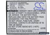 GIONEE X805 Replacement Battery, 3.7V, 2000mAh, Li-ion 5