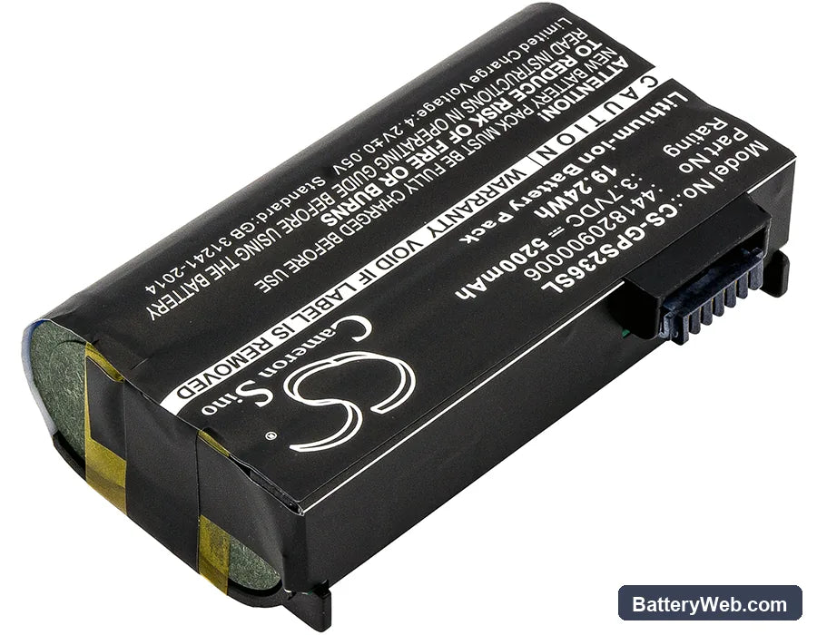 Nautiz X7 Replacement Battery, 3.7V, 5200mAh, Li-ion 2
