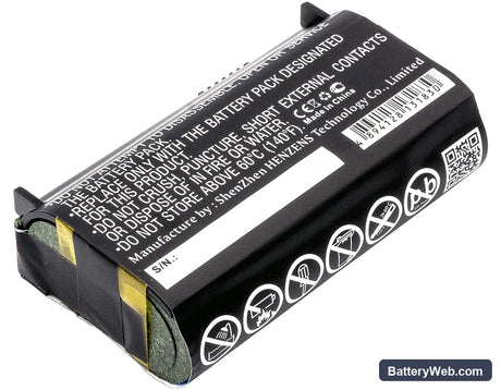 Nautiz X7 Replacement Battery, 3.7V, 5200mAh, Li-ion 3