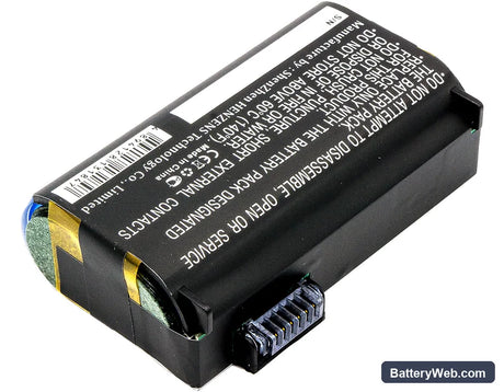 Getac PS236 Replacement Battery, 3.7V, 6800mAh, Li-ion 4