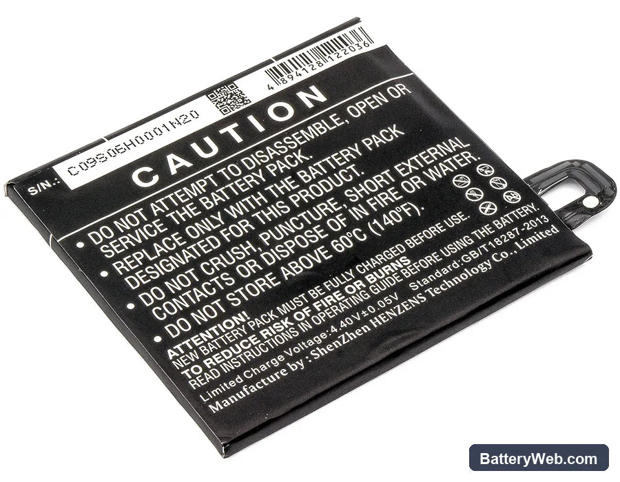 Google Pixel XL Replacement Battery, 3.85V, 3400mAh, Li-Polymer 3