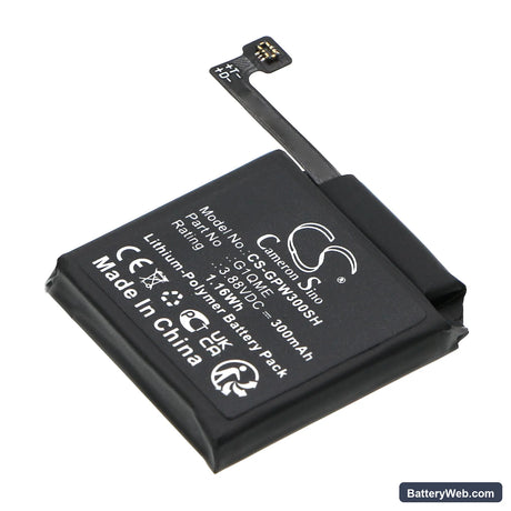 Google Pixel Watch 3 Replacement Battery, 3.88V, 300mAh, Li-Polymer 1