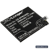 Google Pixel 3A Replacement Battery, 3.85V, 2900mAh, Li-Polymer 1