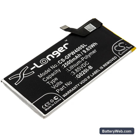 Google Pixel 4 Replacement Battery, 3.85V, 2500mAh, Li-Polymer 1