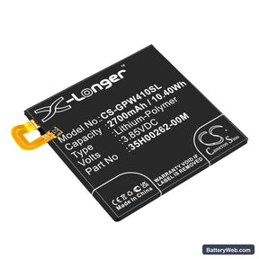 Google Pixel Replacement Battery, 3.85V, 2700mAh, Li-Polymer 1