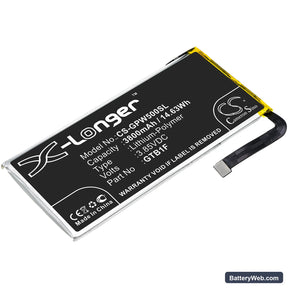 Google Pixel 5 Replacement Battery, 3.85V, 3800mAh, Li-Polymer 1