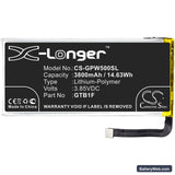 Google Pixel 5 Replacement Battery, 3.85V, 3800mAh, Li-Polymer 3