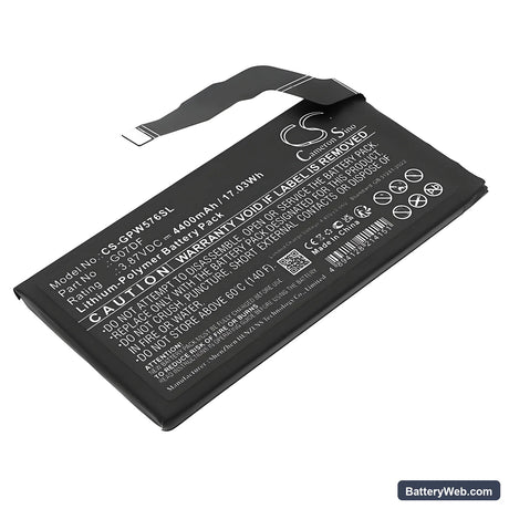 Google G576D Replacement Battery, 3.87V, 4400mAh, Li-Polymer 1