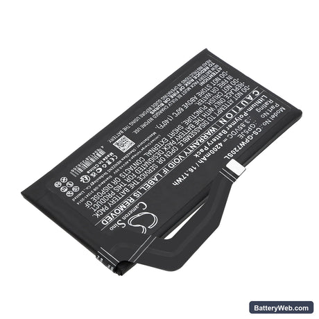 Google Pixel 7A Replacement Battery, 3.85V, 4200mAh, Li-Polymer 2