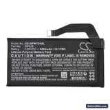 Google Pixel 7A Replacement Battery, 3.85V, 4200mAh, Li-Polymer 3