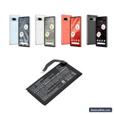 Google Pixel 7A Replacement Battery, 3.85V, 4200mAh, Li-Polymer 5