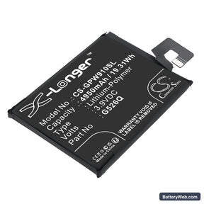 Google G3Y12 Replacement Battery, 3.9V, 4950mAh, Li-Polymer 1