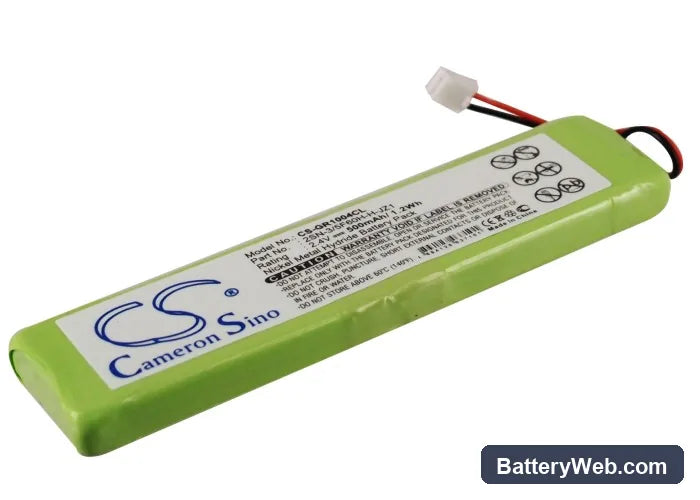 Grundig Frame A Replacement Battery, 2.4V, 500mAh, Ni-MH 1