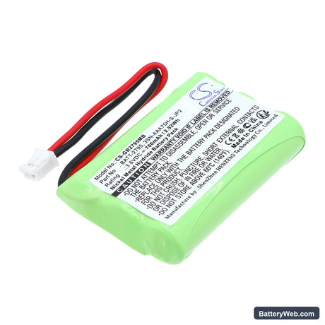 Motorola MBP33 Replacement Battery, 3.6V, 700mAh, Ni-MH 1