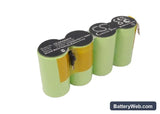 Gardena 8816 Replacement Battery, 4.8V, 3600mAh, Ni-MH 1