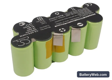 Gardena 2110 Replacement Battery, 12V, 3000mAh, Ni-MH 2