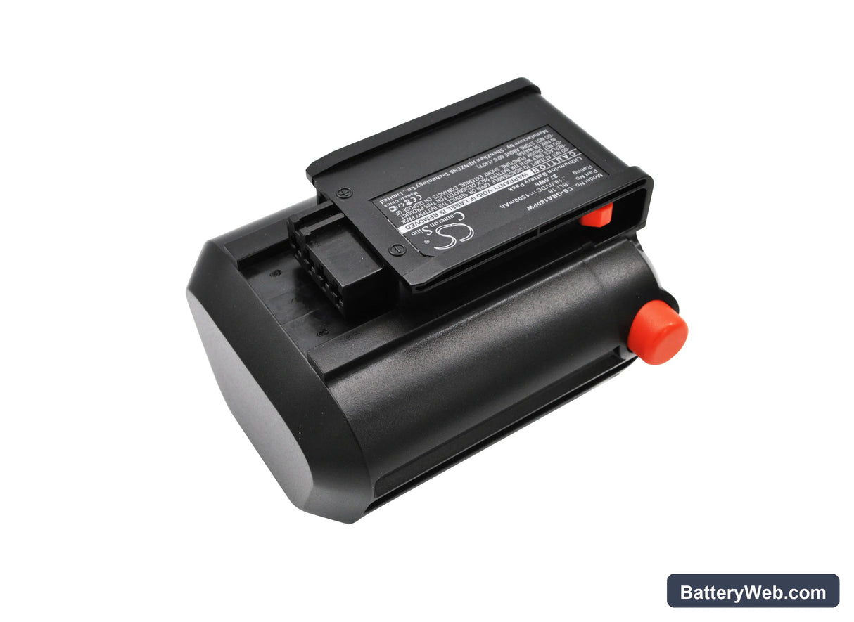 Gardena Accu Hedge Trimmer EasyCut Li-18/50 Replacement Battery, 18V, 1500mAh, Li-ion 2