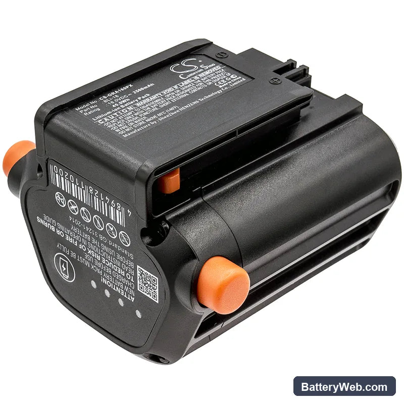 Gardena Accu Hedge Trimmer EasyCut Li-18/50 Replacement Battery, 18V, 2500mAh, Li-ion 1