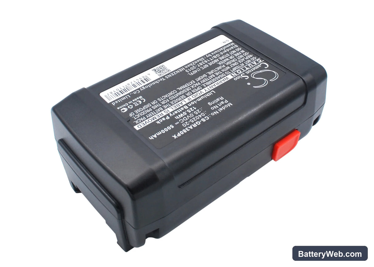 Gardena Accu-Spindelmaher 380 Li Replacement Battery, 25V, 5000mAh, Li-ion 2
