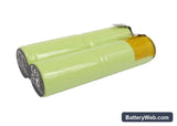 Gardena 2517 Replacement Battery, 4.8V, 3000mAh, Ni-MH 2