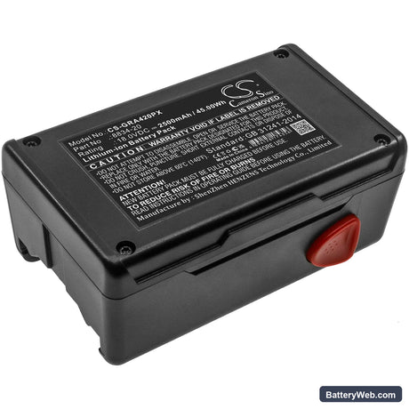 Gardena Turbotrimmer SmallCut 300 Accu Replacement Battery, 18V, 2500mAh, Li-ion 1