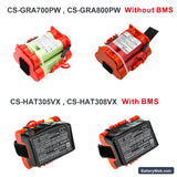 McCulloch ROB R600 2017 Replacement Battery, 18V, 2500mAh, Li-ion 6