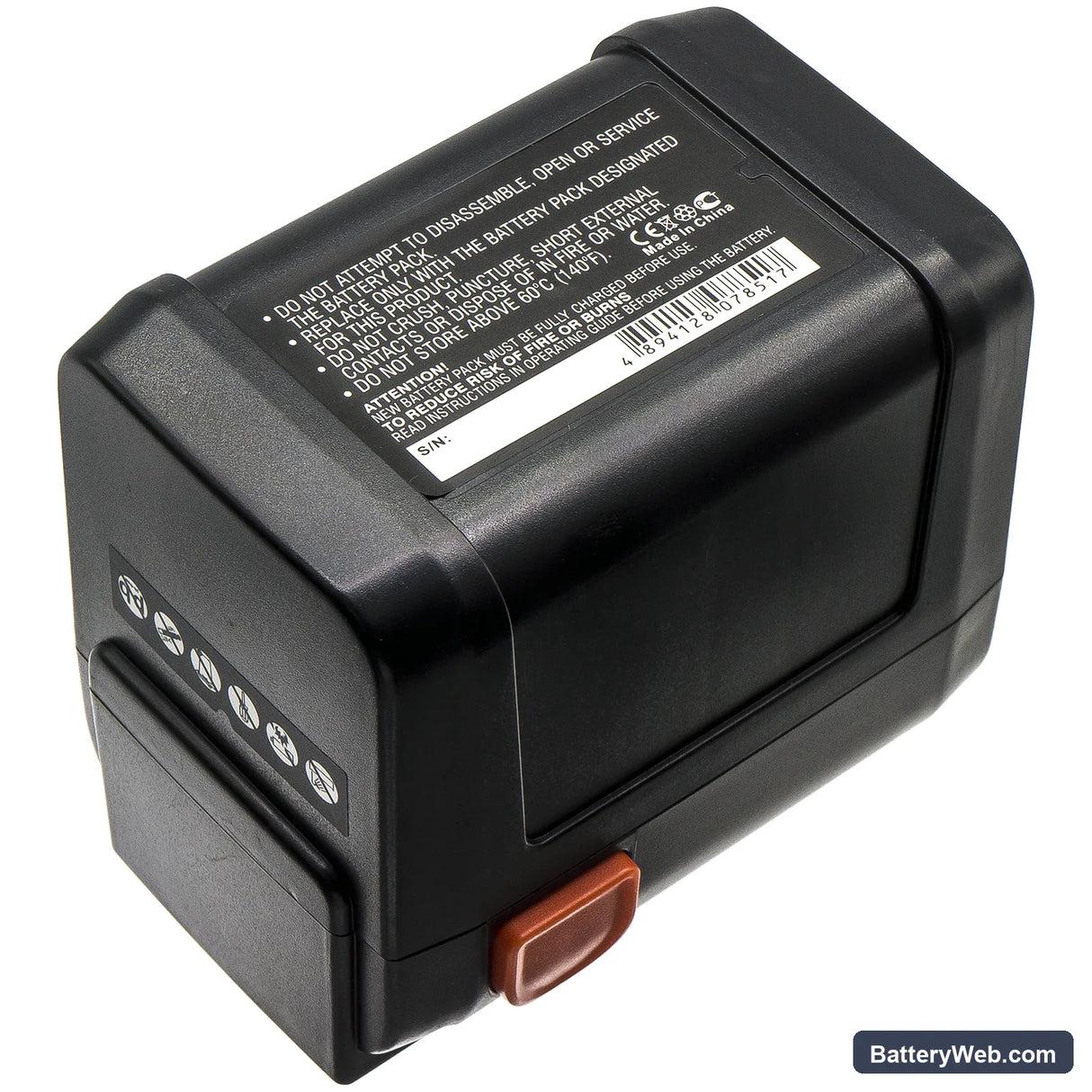Gardena 8841 Replacement Battery, 18V, 3000mAh, Li-ion 3
