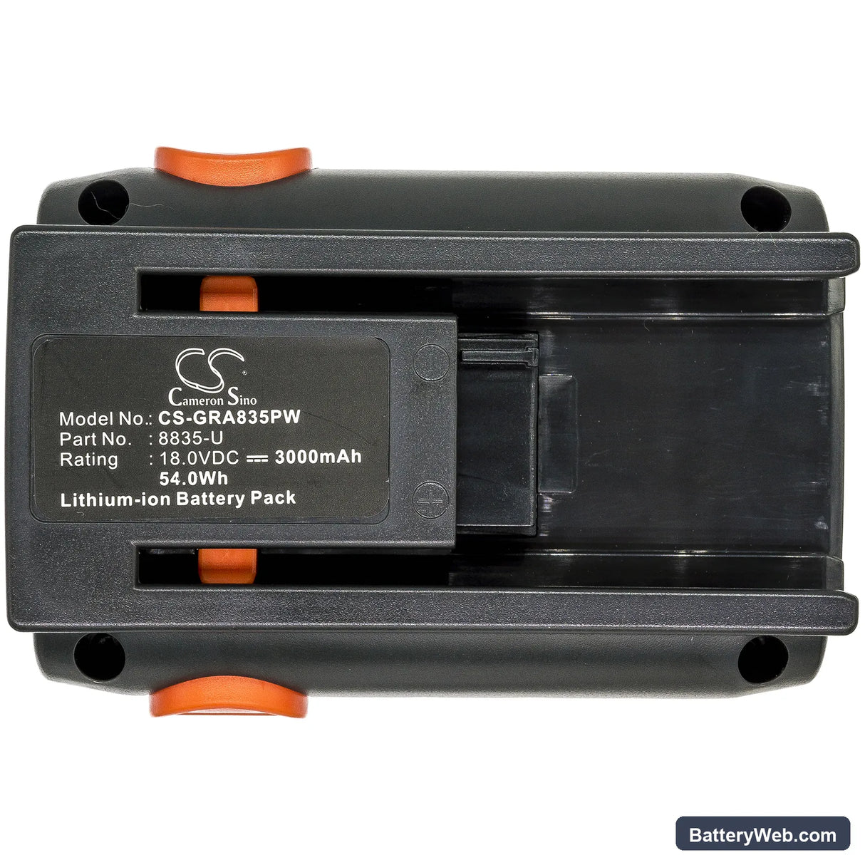 Gardena 8841 Replacement Battery, 18V, 3000mAh, Li-ion 5