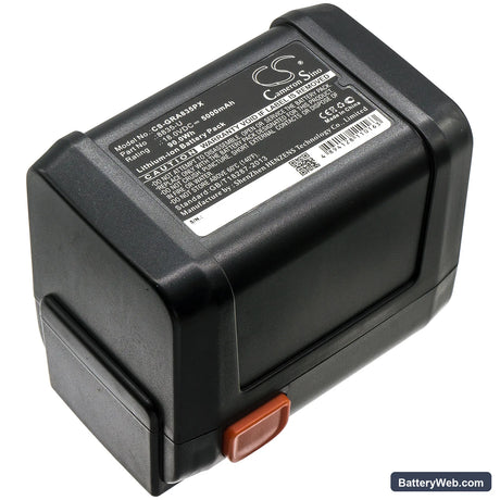 Gardena 8841 Replacement Battery, 18V, 5000mAh, Li-ion 1