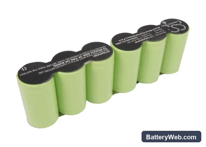 Gardena Rasenschere Replacement Battery, 7.2V, 3000mAh, Ni-MH 2