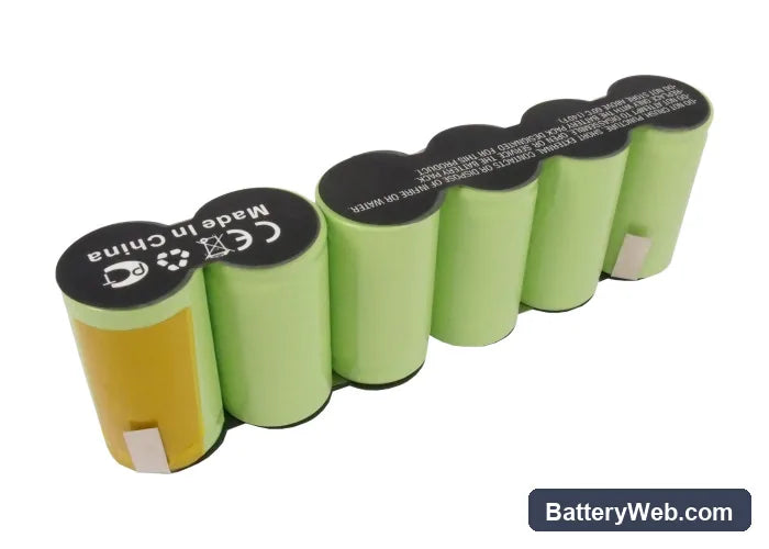 Gardena Rasenschere Replacement Battery, 7.2V, 3000mAh, Ni-MH 4