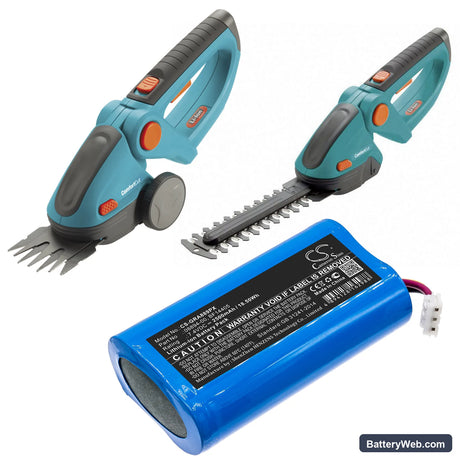 Gardena ComfortCut 8893 Replacement Battery, 7.4V, 2500mAh, Li-ion 6
