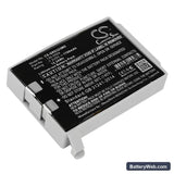 CME BodyGuard 323 Replacement Battery, 7.2V, 1700mAh, Li-ion 1
