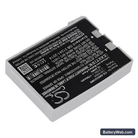 CME BodyGuard 323 Replacement Battery, 7.2V, 1700mAh, Li-ion 2