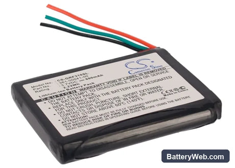 Garmin Forerunner 310XT Replacement Battery, 3.7V, 600mAh, Li-ion 1