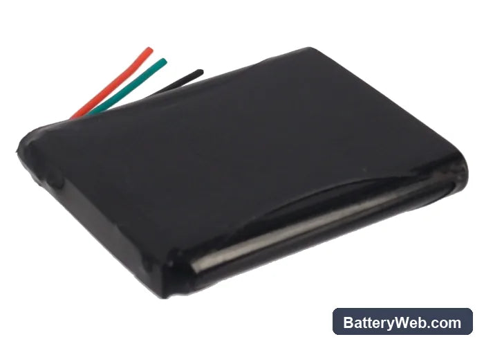 Garmin Forerunner 310XT Replacement Battery, 3.7V, 600mAh, Li-ion 3